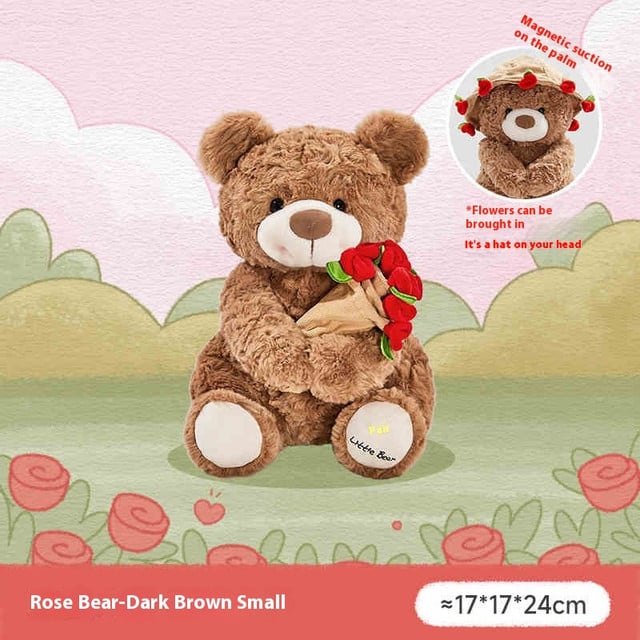 Rose Bouquet Bear