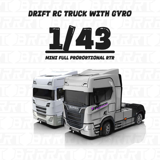 1/43 Drift RC Tractor Truck with Gyro