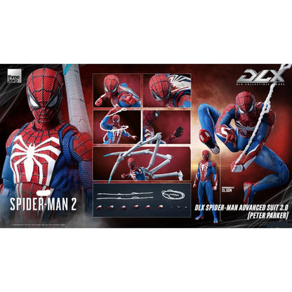 Spider-Man 2: Spider-Man Advanced Suit 2.0 Peter Parker By Threezero