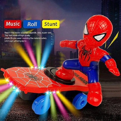 SpiderMan Electric Stunt Skateboard