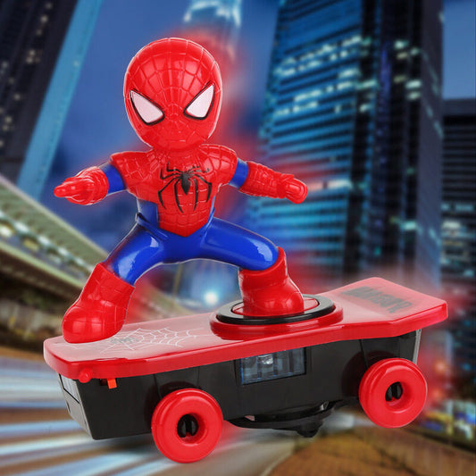SpiderMan Electric Stunt Skateboard
