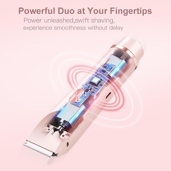 Dual Head Electric Razor for Women