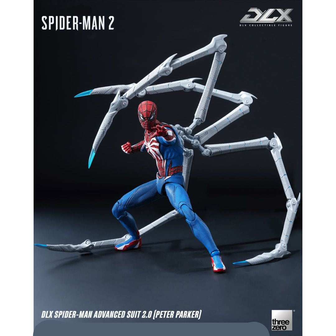 Spider-Man 2: Spider-Man Advanced Suit 2.0 Peter Parker By Threezero