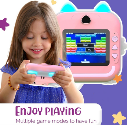 📸 Instant Print Camera for Kids – Fun, Creative & Mess-Free Printing! 🎉