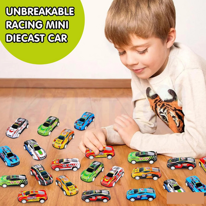 Mini Pull Back Cars With storage Box
