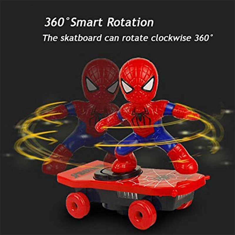 SpiderMan Electric Stunt Skateboard