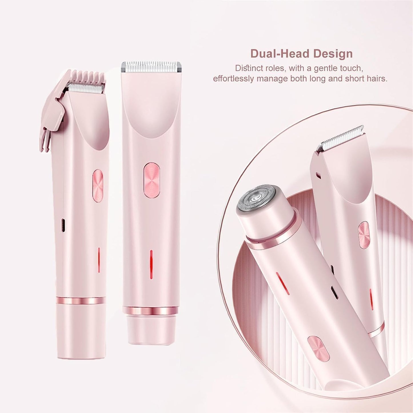 Dual Head Electric Razor for Women