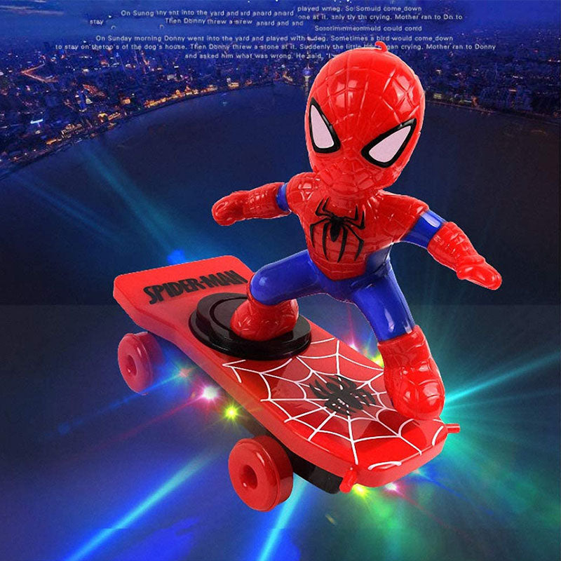 SpiderMan Electric Stunt Skateboard