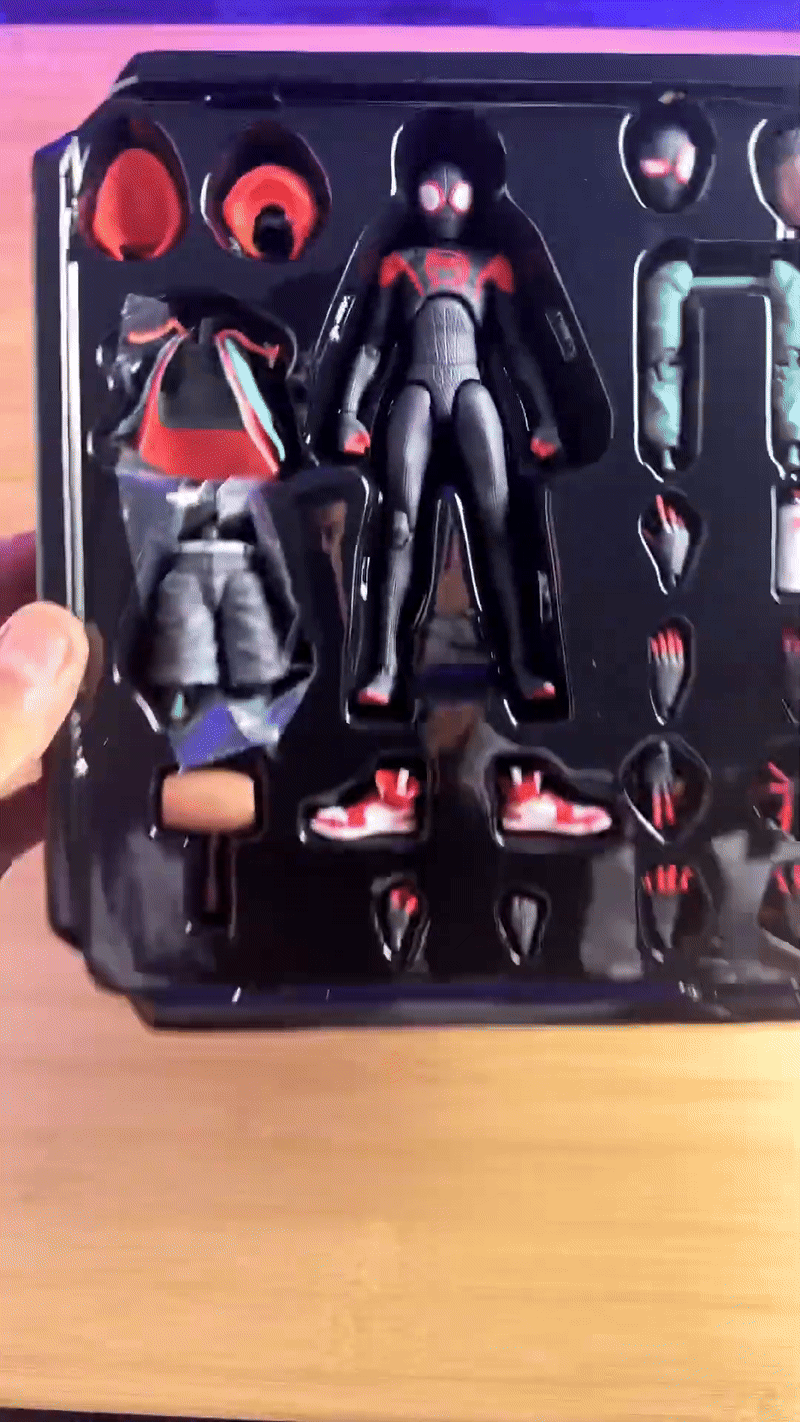 Miles Morales Spider Man Action Figure