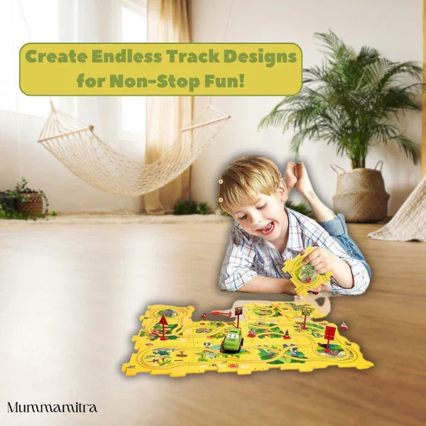 MotoRail Builder - Build and Customise with Interactive + Motorised Train Set