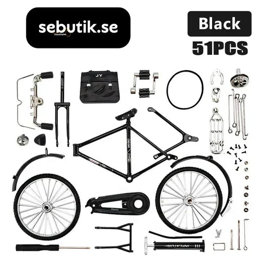 DIY Bicycle Model Scale Toy