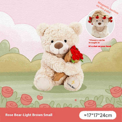 Rose Bouquet Bear