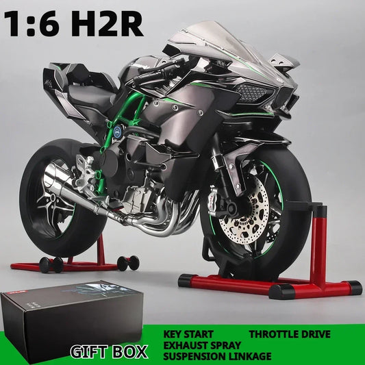 Kawasaki Fastest Ninja H2R Realistic Scale Model