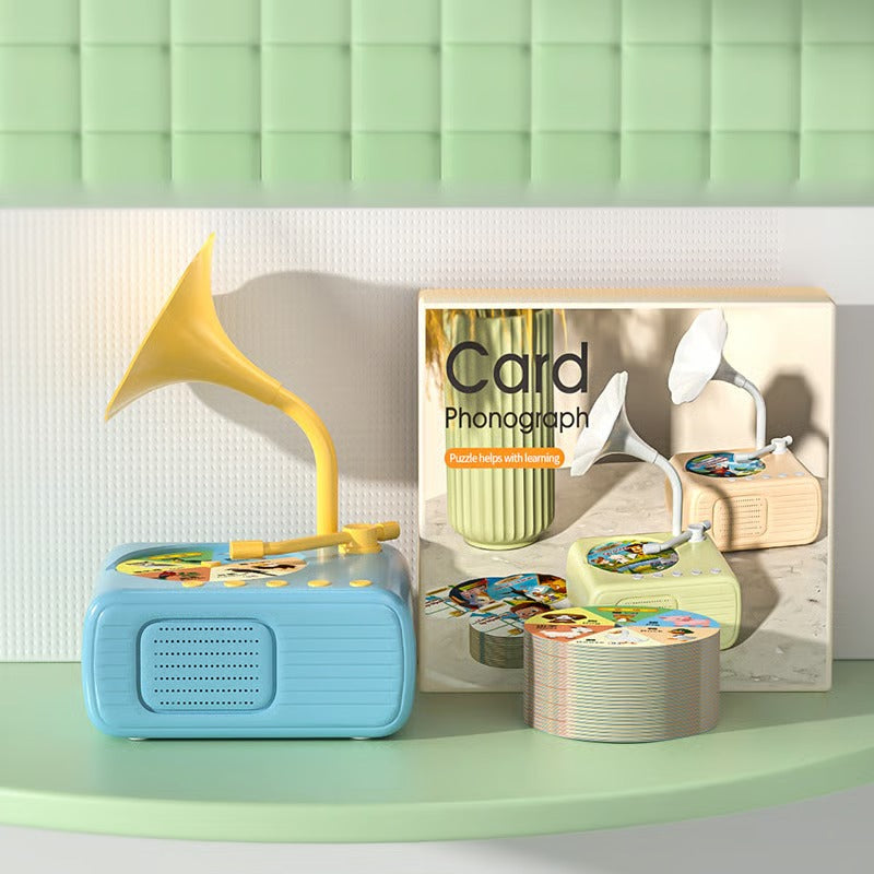Kids Phonograph with 99 Cards