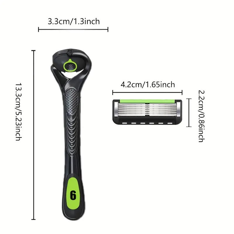 Men's razor, Replacement blades free 1 handle