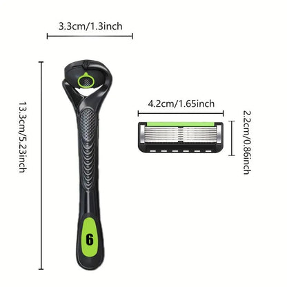 Men's razor, Replacement blades free 1 handle