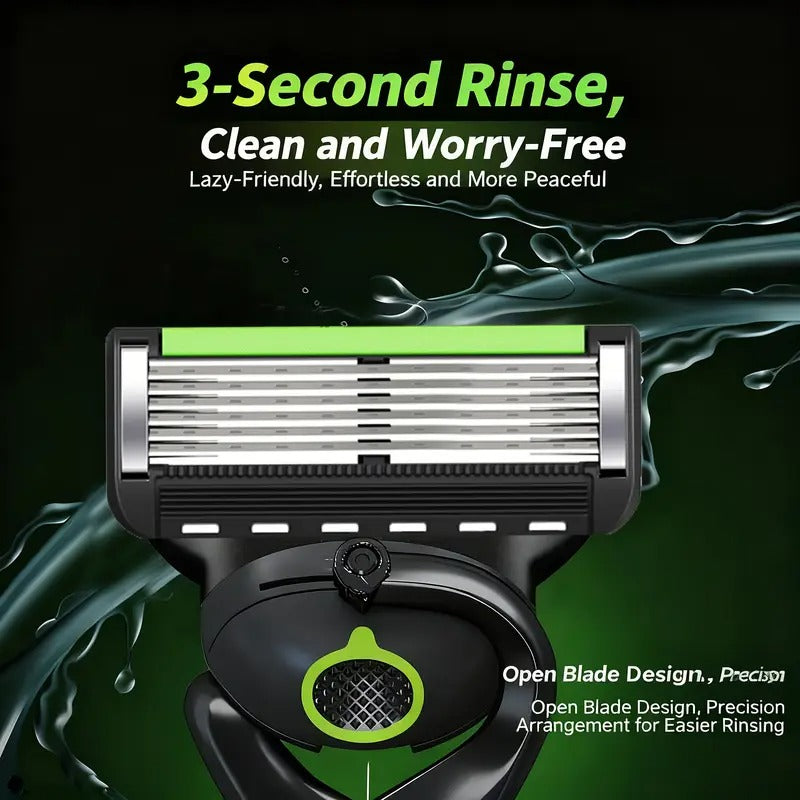 Men's razor, Replacement blades free 1 handle